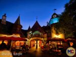Disneyland News Construction Fantasyland Red Rose Tavern Night MiceChat