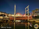 Disneyland News Construction San Fransokyo Gate Bridge Night MiceChat