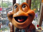 Disneyland News Toad Reopened statue in queue MiceChat