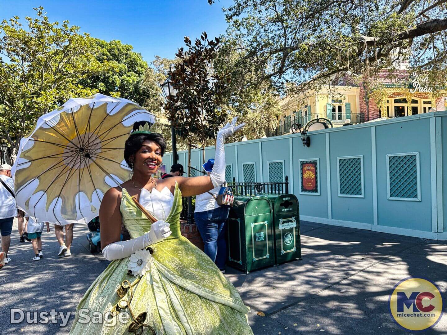 Tiana has gained special princess status with a new shop, restaurant and soon a new ride.