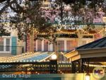 Disneyland News construction tianas palace sign and patio lights MiceChat