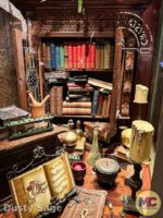 Disneyland News halloween main Street Starbucks spooky window 2 MiceChat