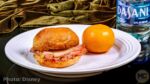 Tiana’s Palace Menu Item – Toasted Ham & Cheese Sandwich (Children’s Menu)