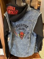 Halloween Horror Nights merchandise stranger things jean jacket back