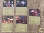 Ravensburger-disney villainous-filled with fright game review-micechat-oogie boogie villain card examples