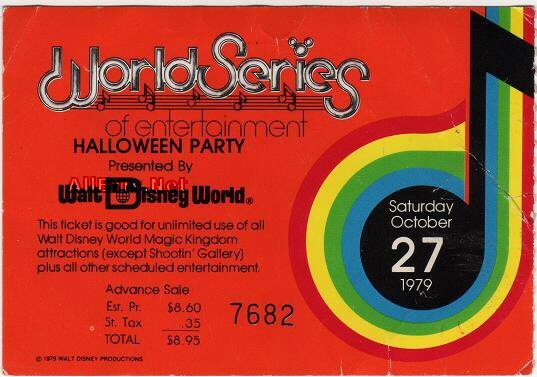 World Series of Entertainment Halloween Party 1979