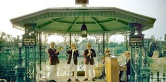 Dixieland Bandstand on the Rivers of America at Disneyland