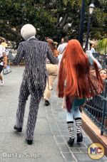 Disneyland News Halloween Characters Jack Sally Walking MiceChat