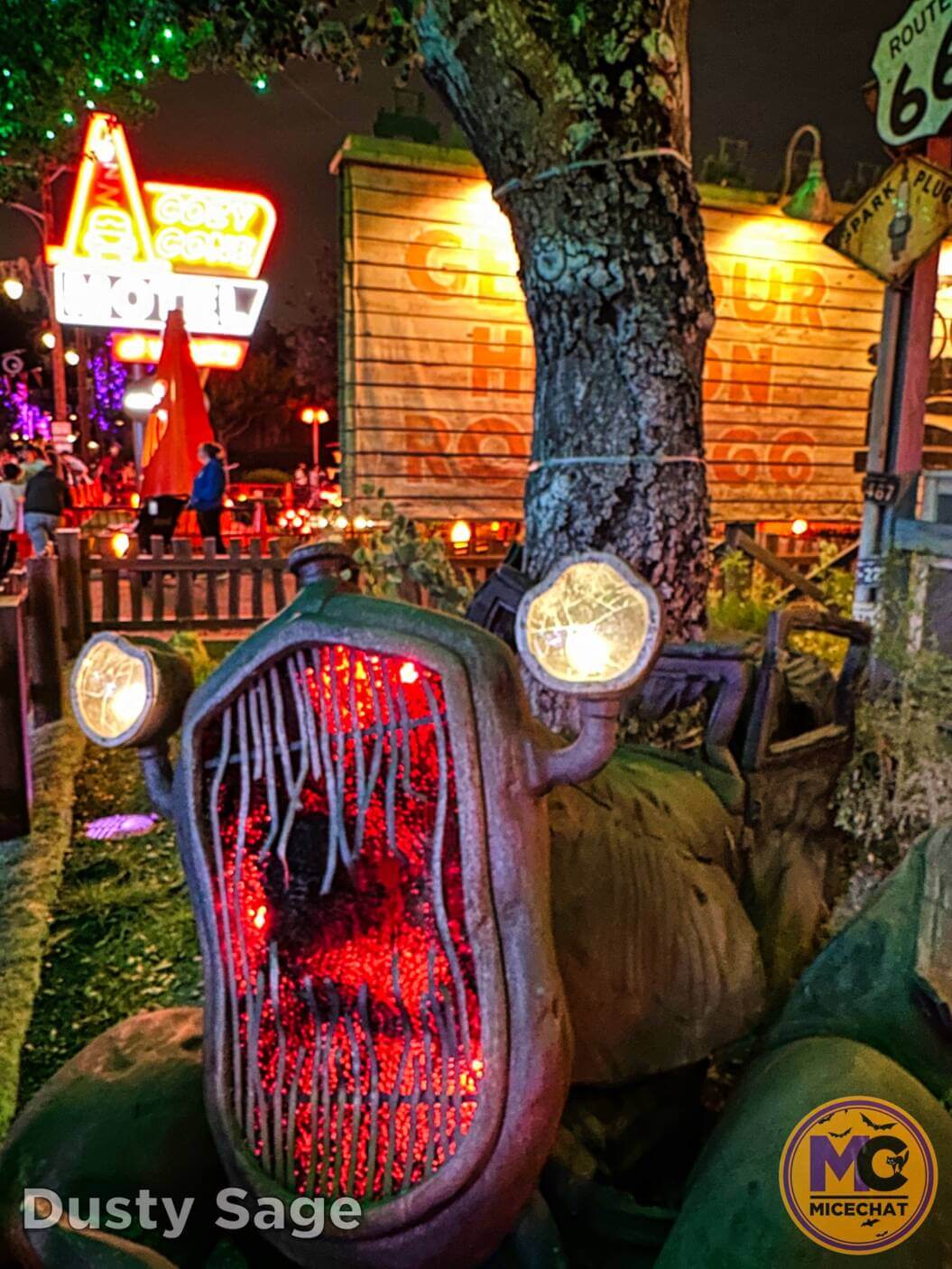 Spooky Details in Cars Land, Spooky Haul-O-Ween Details You May Have Missed in Cars Land