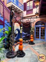 Disneyland News halloween characters jack and sally courtyard MiceChat
