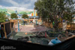 Disneyland Mickeys Toontown CenTOONial Park grass refurbishment repairs repaving fountain DSC_3784-X5