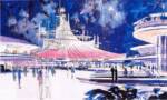 Disneyland News Space Mountain concept Art