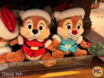 Disneyland holiday time 2023 merchandise-chip and dale plushes