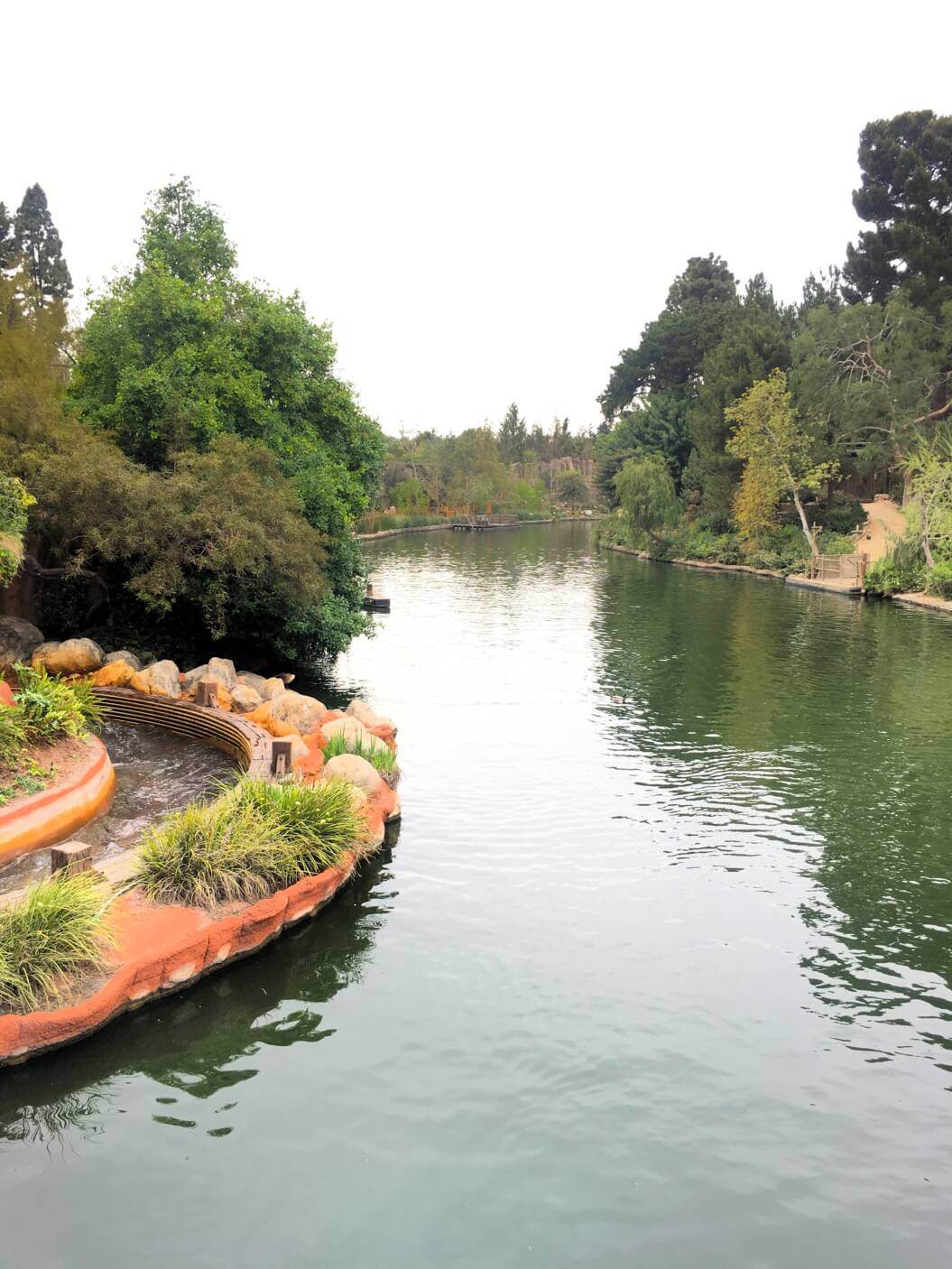 Splash Mountain and Tom Sawyer Island Views