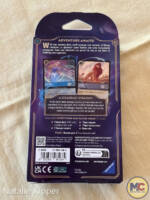 Ravensburger-Disney Lorcana guide-the first chapter starter decks-micechat-sapphire and steel starter deck box-back
