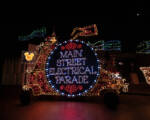 behind the attraction main street electrical parade