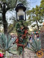 Disneyland News christmas frontierland light post MiceChat
