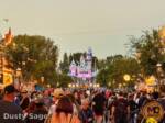 Disneyland News crowds main street night castle MiceChat