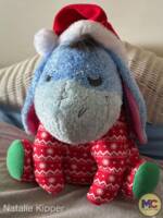 Eeyore holiday weighted plush – Photo by Natalie Kipper