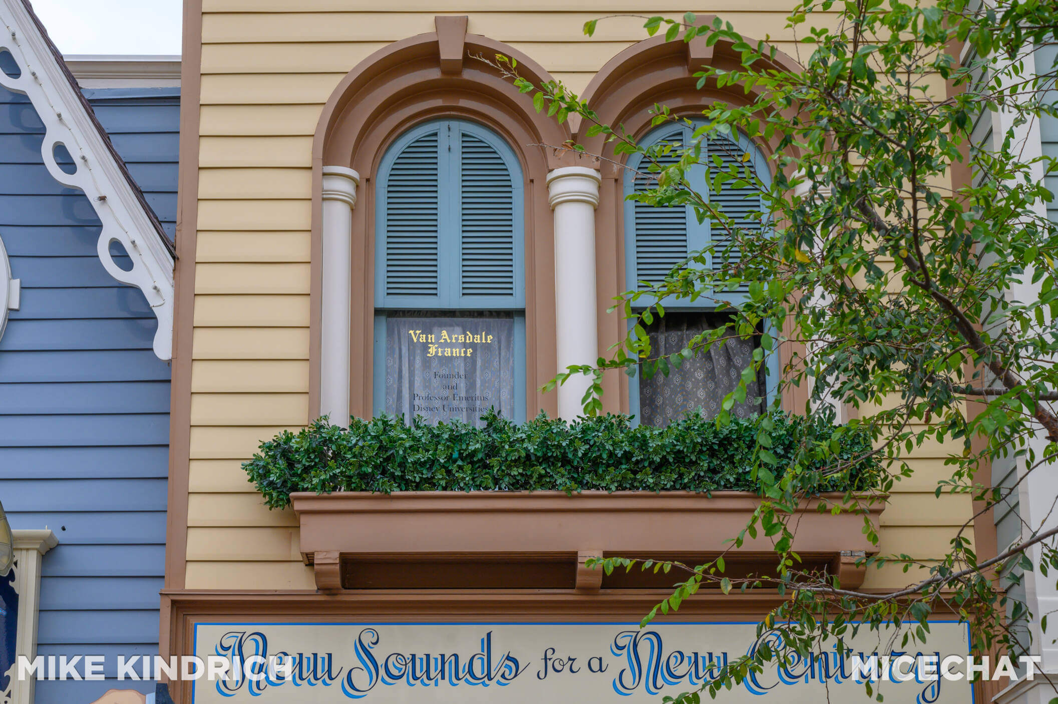 Windows of Main Street U.S.A.