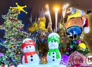 Universal Studios Hollywood Christmastime 2024: Magic, Mayhem, & Mario