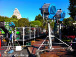 Disney Parks Christmass Day Parade Setup 3′