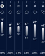 Disneyland Weather December 18 Rain