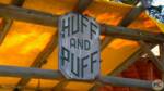 Knotts Berry Farm-Camp Snoopy-Huff and Puff-Sign