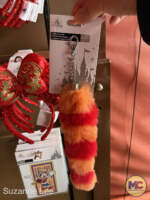Disney California Adventure-Lunar New Year 2024-turning red tail keychain