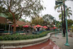 Disneyland Downtown Disney construction La Brea Bakery Earl of Sandwich seating area DSC_1220-X5