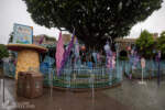 Disneyland Fantasyland in the rain Alice in Wonderland closed DSC_1754-X5