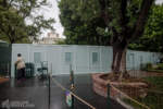 Disneyland Haunted Mansion queue expansion construction walls Magnolia Park DSC_2765-X5