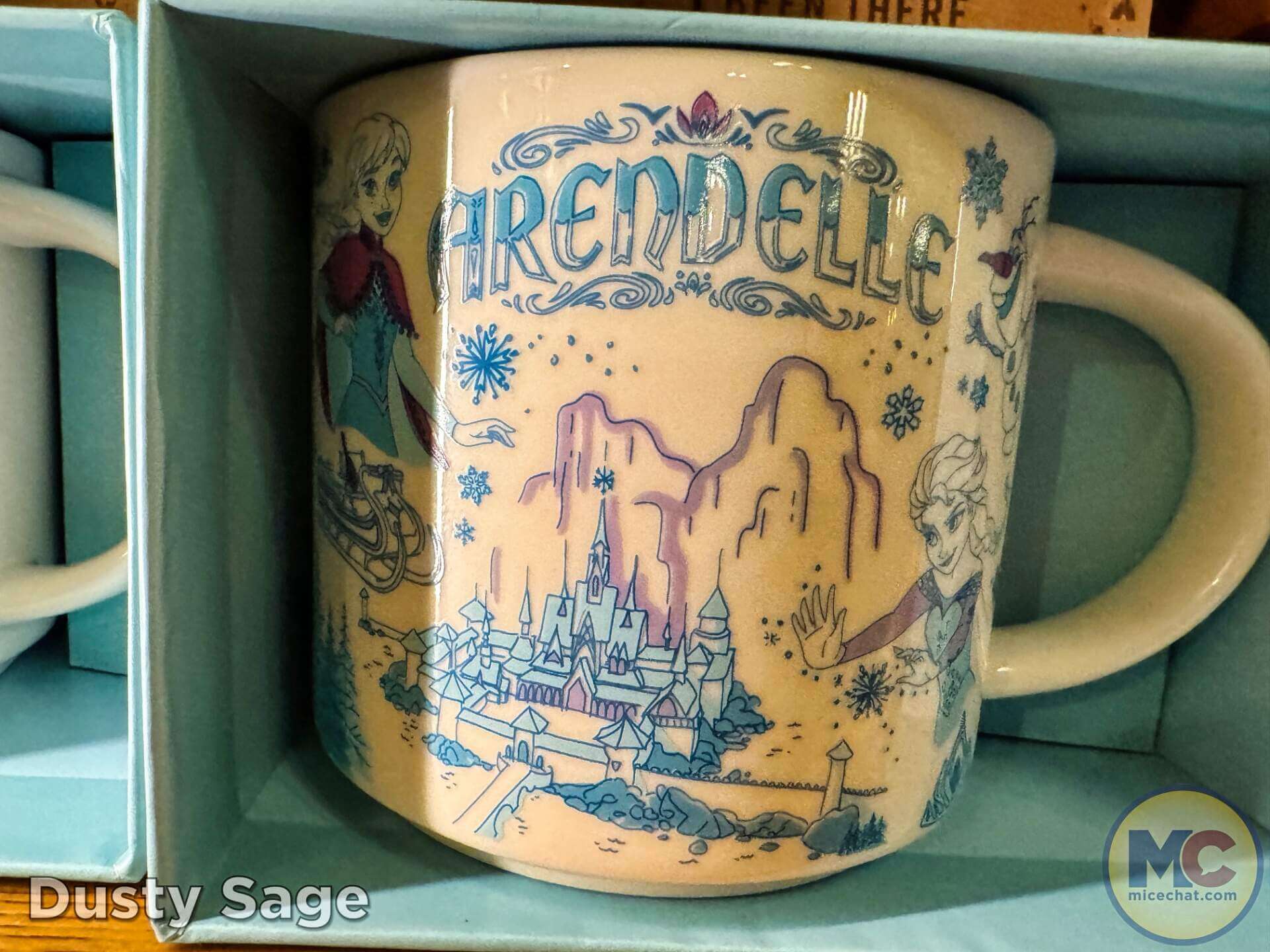 Disneyland News Merchandise Arendelle Starbucks Mug 1 MiceChat - MiceChat