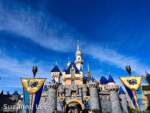 Disneyland beauty disney100 castle front MiceChat