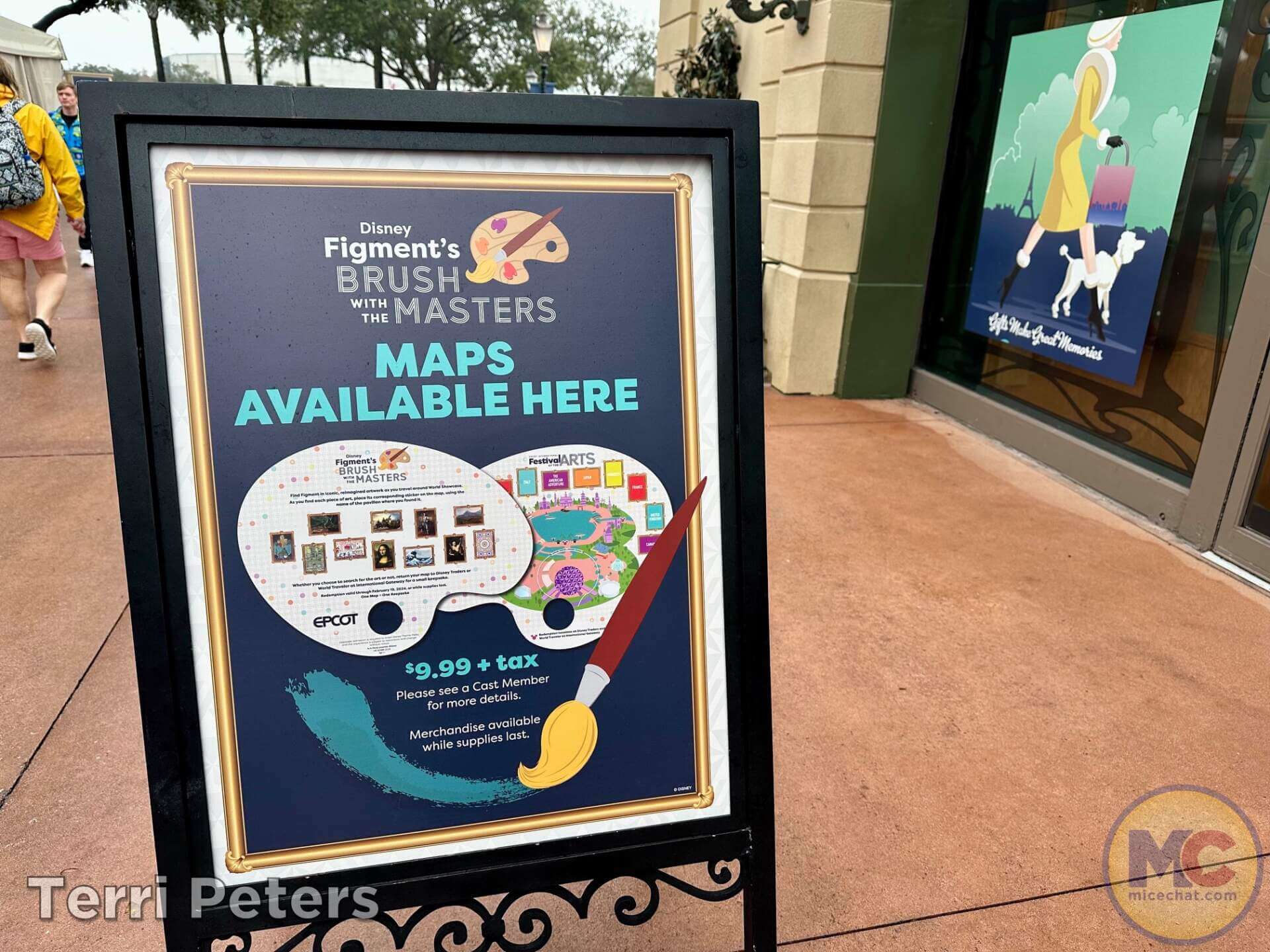 EPCOT Festival of the Arts Scavenger hunt MiceChat - MiceChat