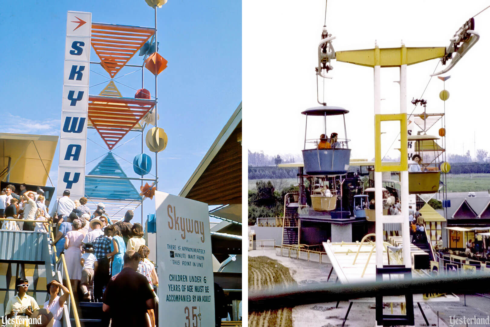 Yesterland: Skyway to Fantasyland at Disneyland Yesterland: Skyway to Fantasyland at Disneyland