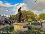 Disneyland Beauty Clouds Walt Mickey Statue Ducks MiceChat