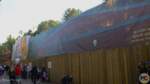 Disneyland Update_Grizzly Airfeild Restroom Construction