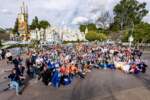 MiceChat Gumball Rally Team Photo 2024 Disneyland Small World