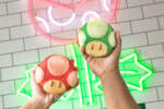 Power Up Cafe at USH – Super Mushroom and 1-Up Mushroom Calzones 1