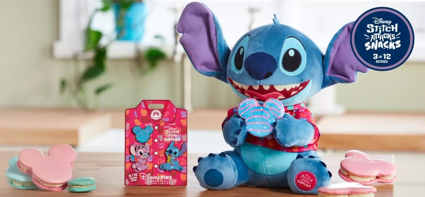 Stitch Attacks Snacks, December’s Stitch Attacks Snacks Merchandise Warms the Heart with Chocolate