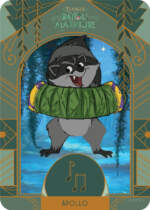 tianas bayou adventure-bayou critters-apollo raccoon