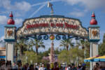 Disney California Adventure Pixar Pier marquee Adventure is Out There sign DSC_6483-X5