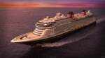 Disney Destiny Cruise Ship exterior view