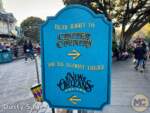 Disneyland-Construction Crowds Sign Critter Country New Orleans Square- MiceChat