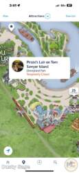 Disneyland-Rain Closed Tom Sawyer Island- MiceChat