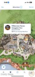 Disneyland-Rain Short Wait Millennium Falcon- MiceChat