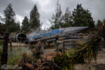 Disneyland Star Wars Galaxys Edge X-Wing ship rainy day DSC_7809-X5