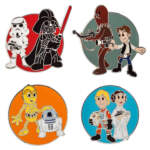 Star Wars merchandise-disney store-pin trading starter set-1