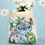 loungefly-Stitch Springtime Daisy Canvas Tote Bag, , hi-res